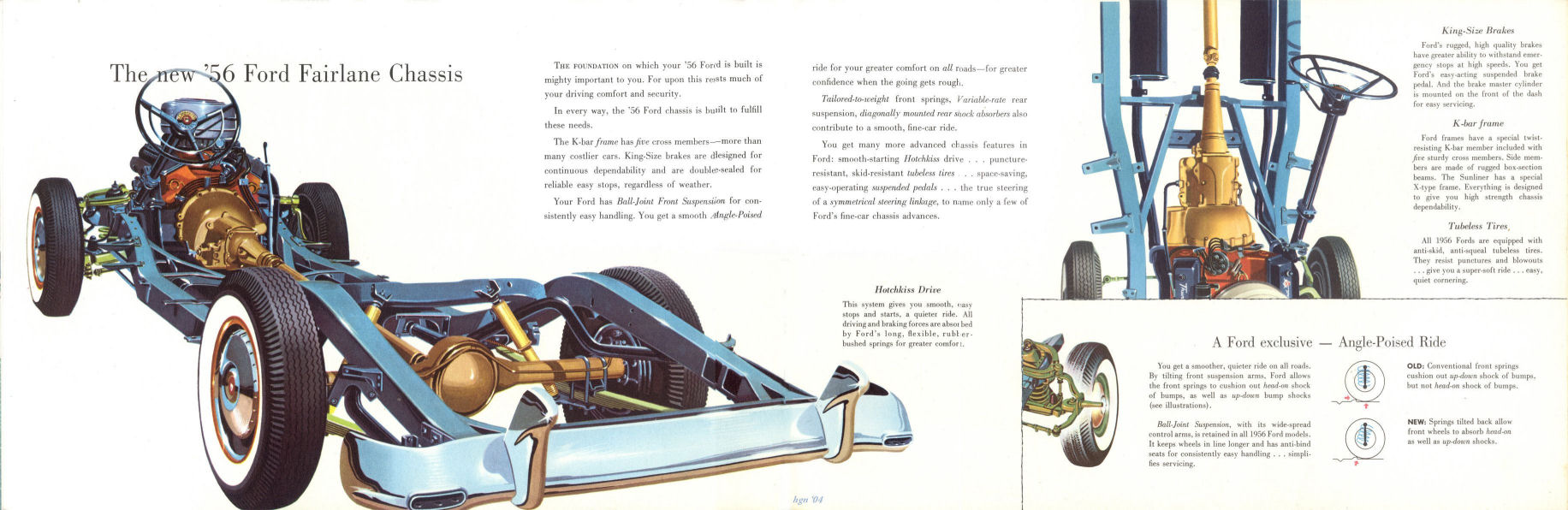 1956 Ford Fairlane Brochure Page 3